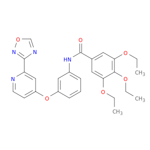 N-(3-(2-(1,2,4-OXADIAZOL-3-YL)(PYRIDIN-4-YL)OXY)PHENYL)-3,4,5-TRIETHOXYBENZAMIDE