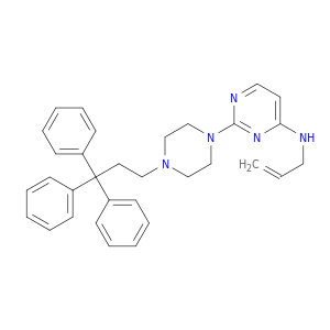 N-PROP-2-ENYL-2-[4-(3,3,3-TRIPHENYLPROPYL)PIPERAZIN-1-YL]PYRIMIDIN-5-AMINE