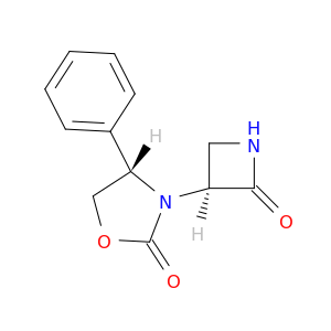 2-Oxazolidinone, 3-[(3S)-2-oxo-3-azetidinyl]-4-phenyl-, (4S)-