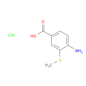 4-Amino-3-(methylsulfanyl)benzoic Acid Hydrochloride
