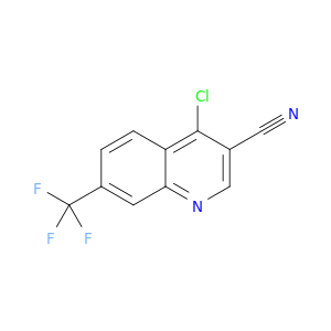 3-Quinolinecarbonitrile,4-chloro-7-(trifluoromethyl)-