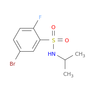5-Bromo-2-fluoro-N-isopropylbenzenesulfonamide