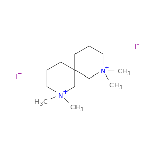 2,8-Diazoniaspiro[5.5]undecane, 2,2,8,8-tetramethyl-, diiodide