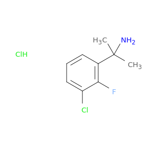 2-(3-氯-2-氟苯基)丙烷-2-胺盐酸
