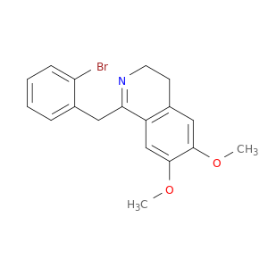 Isoquinoline, 1-[(2-bromophenyl)methyl]-3,4-dihydro-6,7-dimethoxy-
