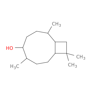 Bicyclo[7.2.0]undecan-5-ol, 2,6,10,10-tetramethyl-