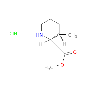 Methyl cis-3-methylpiperidine-2-carboxylate HCl