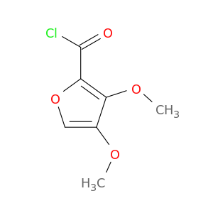 2-Furancarbonylchloride, 3,4-dimethoxy-