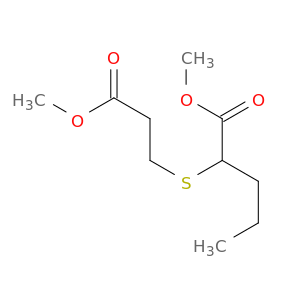 Pentanoic acid, 2-[(3-methoxy-3-oxopropyl)thio]-, methyl ester