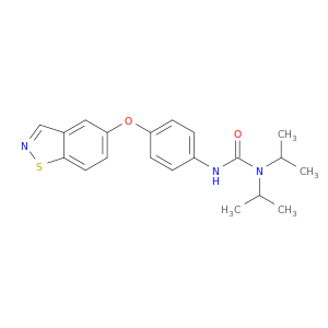 Urea, N'-[4-(1,2-benzisothiazol-5-yloxy)phenyl]-N,N-bis(1-methylethyl)-