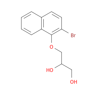 1,2-Propanediol, 3-[(bromo-1-naphthalenyl)oxy]-