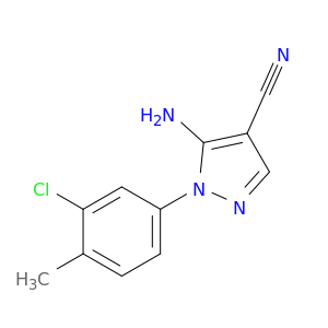 5-氨基-1-(3-氯-4-甲基苯基)-1H-吡唑-4-碳腈