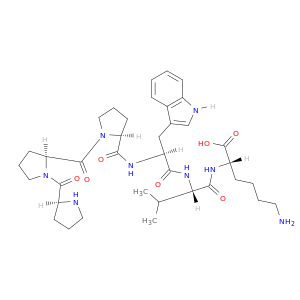 L-Lysine, L-prolyl-L-prolyl-L-prolyl-L-tryptophyl-L-valyl-