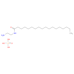 十八烷基酰胺,N-(2-氨基乙基)-,磷酸盐
