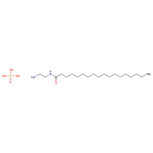 十八烷基酰胺,N-(2-氨基乙基)-,磷酸盐
