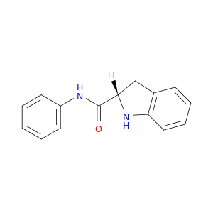 (2S)-2,3-二氢-N-苯基-1H-吲哚-2-甲酰胺