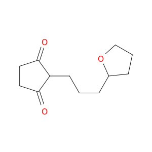 1,3-Cyclopentanedione, 2-[3-(tetrahydro-2-furanyl)propyl]-
