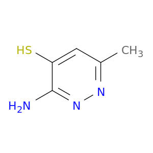 4-Pyridazinethiol,3-amino-6-methyl-