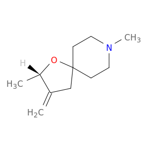1-Oxa-8-azaspiro[4.5]decane, 2,8-dimethyl-3-methylene-, (S)-