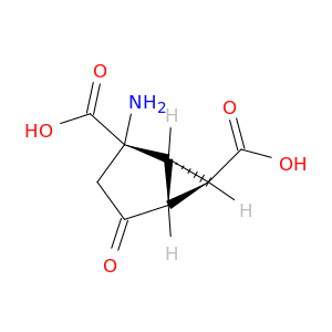 Bicyclo[3.1.0]hexane-2,6-dicarboxylicacid, 2-amino-4-oxo-, (1S,2S,5R,6R)-
