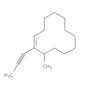 Cyclododecene, 12-methyl-1-(1-propynyl)-, (E)-