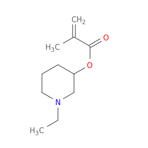 1-乙基-3-哌啶基2-甲基-2-丙酸盐