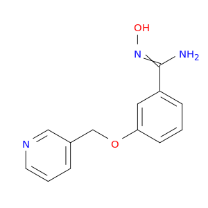 N'-Hydroxy-3-(pyridin-3-ylmethoxy)benzene-1-carboximidamide
