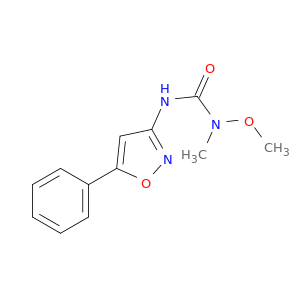 Urea, N-methoxy-N-methyl-N'-(5-phenyl-3-isoxazolyl)-