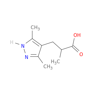 3-(3,5-Dimethyl-1H-pyrazol-4-yl)-2-methylpropanoic acid