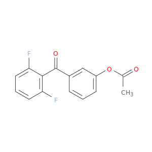 甲烷酮,[3-(乙酰氧基)苯基](2,6-二氟苯基)-