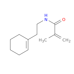 2-Propenamide, N-[2-(1-cyclohexen-1-yl)ethyl]-2-methyl-