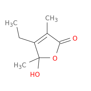 2(5H)-Furanone, 4-ethyl-5-hydroxy-3,5-dimethyl-