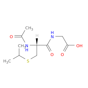 Glycine, N-acetyl-S-(1-methylethyl)cysteinyl-