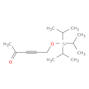 3-Pentyn-2-one, 5-[[tris(1-methylethyl)silyl]oxy]-