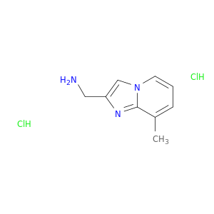 (8-甲基咪唑并[1,2-a]吡啶-2-基)甲胺二盐酸盐