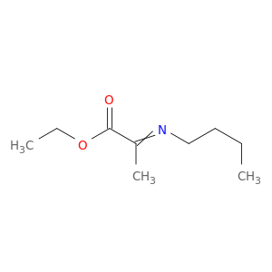 Propanoic acid, 2-(butylimino)-, ethyl ester