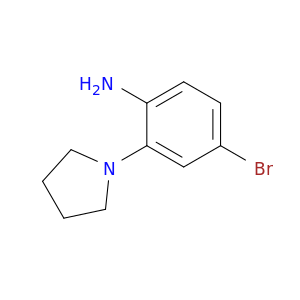 4-溴-2-(吡咯烷-1-基)苯胺