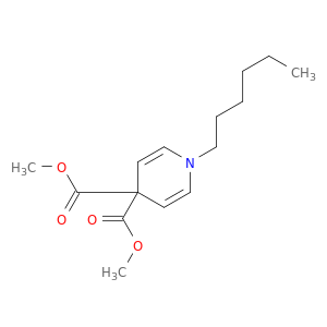 4,4(1H)-Pyridinedicarboxylic acid, 1-hexyl-, dimethyl ester