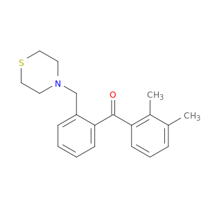 2,3-DIMETHYL-2'-THIOMORPHOLINOMETHYLBENZOPHENONE