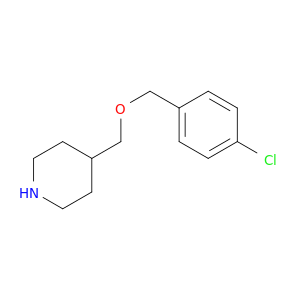 Piperidine, 4-[(4-chlorophenyl)methoxymethyl]-