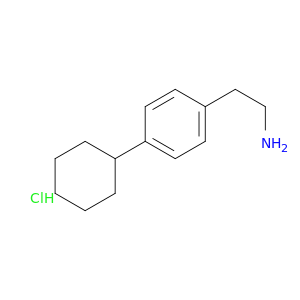 2-(4-Cyclohexylphenyl)ethan-1-amine hydrochloride