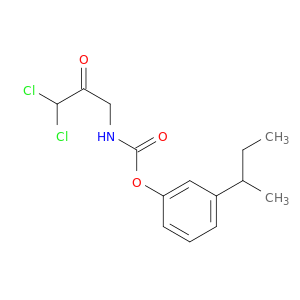 Carbamic acid, (dichloroacetyl)methyl-, 3-(1-methylpropyl)phenyl ester