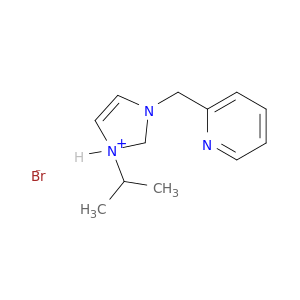 1H-Imidazolium, 1-(1-methylethyl)-3-(2-pyridinylmethyl)-, bromide