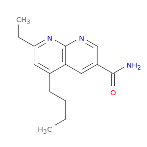1,8-Naphthyridine-3-carboxamide, 5-butyl-7-ethyl-