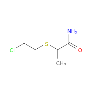 2-[(2-chloroethyl)sulfanyl]-n-methylacetamide