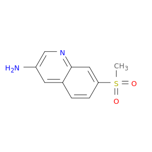 7-(Methylsulfonyl)quinolin-3-amine