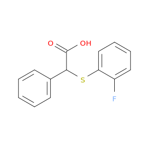 2-[(2-Fluorophenyl)sulfanyl]-2-phenylacetic Acid