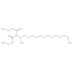 Propanedioic acid, (1-methyltetradecyl)-, diethyl ester