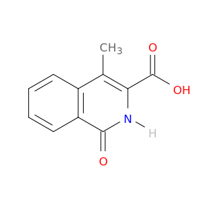 4-Methyl-1-oxo-1,2-dihydroisoquinoline-3-carboxylic acid