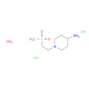 1-(2-(Methylsulfonyl)ethyl)piperidin-4-amine